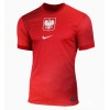 Damen Fußballbekleidung Polen Auswärtstrikot EM 2024 Kurzarm